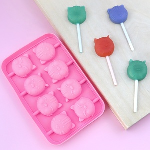 <span class=keywords><strong>Moule</strong></span> à sucettes en silicone 914 STOCK à motifs variés, 8 cavités, pour chocolat fait main, outil DIY <span class=keywords><strong>sans</strong></span> bâtonnets, <span class=keywords><strong>moule</strong></span> à chocolat - Product Image 6