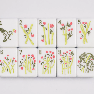 Tuiles de Mahjong Américain en Acrylique Luxe Miss <span class=keywords><strong>Darling</strong></span>, 160 Pièces, 3 Couches, Portables et Modernes, Idéales pour les Cadeaux et le Divertissement Adulte - Product Image 5
