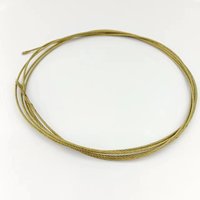 Vente chaude nouveaux fabricants de câbles métalliques en acier inoxydable doré 1.2-3.0MM câble câble plafond fil suspendu