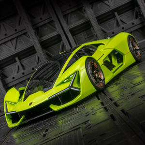 Modellino <span class=keywords><strong>Auto</strong></span> in Metallo <span class=keywords><strong>Bburago</strong></span> Originale con Licenza 1:24 Lamborghini Centenario, Giocattolo Decorativo Supercar - Product Image 4