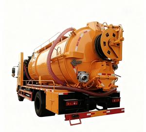 Camión de Succión de Aguas Residuales Euro 3 de 18000 Litros y 18 Toneladas 6X4 - Descarga Rápida para Trabajos Municipales - Product Image 5