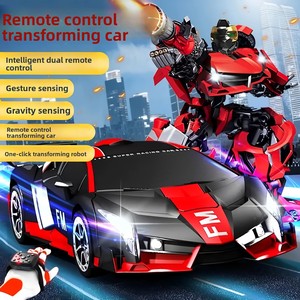 <span class=keywords><strong>Juguete</strong></span> <span class=keywords><strong>de</strong></span> Plástico Eléctrico Deformable Sensible al Tacto para Niños; Transformación con una Sola Tecla en Robot; <span class=keywords><strong>Juguete</strong></span> para - Product Image 3