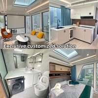 Versione Compatibile con Container: Capsula Spaziale Prefabbricata, Casa Modulare a Installazione Rapida per Dormitorio Operai, Campo, Ufficio, Hotel