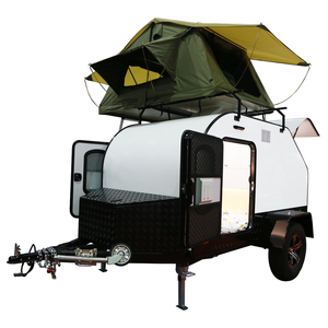 <strong>Mini</strong> Teardrop Lightweight Fiberglass RV Practical <strong>Camper</strong> <strong>Trailer</strong> for Outdoor Camping and Travel on Sale - Product Image 5