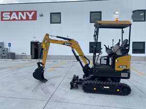 Mini-excavatrice SANY SY16C, mini-chargeuse sur chenilles, mini-excavatrice forestière de 1,6 tonne pour travaux en intérieur - Product Image 3
