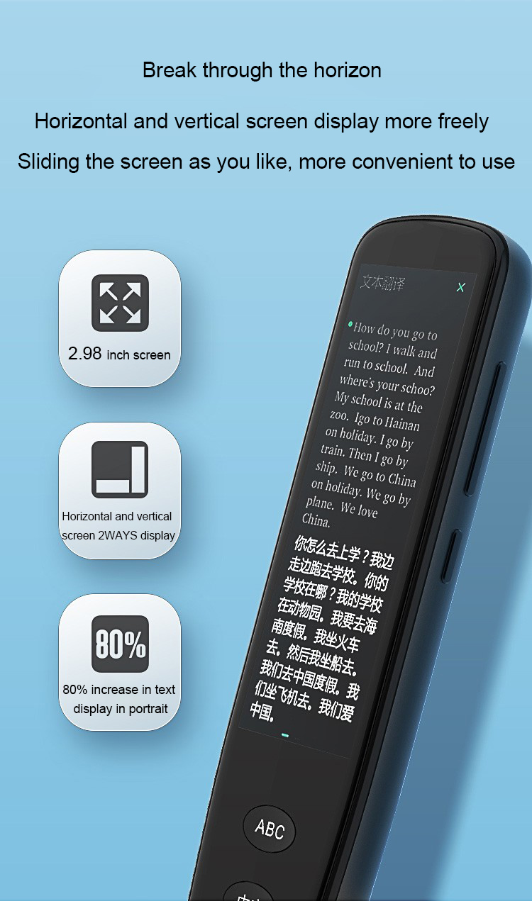 Xuezhiyou Scan Translation Pen - Learn 112 Languages