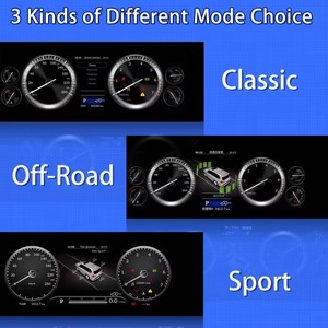 หน้าปัดดิจิตอล Virtual Cockpit สำหรับรถยนต์ Toyota Alphard Vellfire รุ่น 20 ปี 2008-2014 รองรับระบบ Linux LHD RHD - Product Image 6