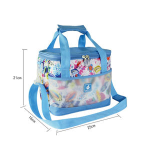 Vietnam Simple croix corps boîte à lunch sac grande capacité sac isotherme feuille d'aluminium isolation LOGO personnalisé sac Portable - Product Image 5