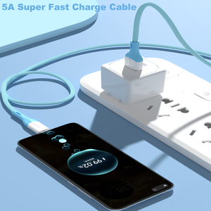 Bán buôn 1m/2M 3A sạc nhanh bện cáp đầy màu sắc iPhone & Loại C USB sạc dữ liệu cho máy tính và máy quét mã vạch - Product Image 5