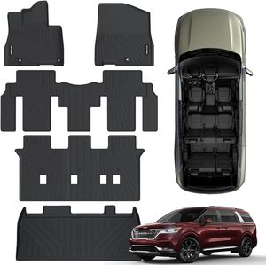 เสื่อปูพื้นรถ MPV เสื่อปูพื้นรถ TPE กันลื่นสำหรับ toyota/<span class=keywords><strong>kia</strong></span>/honda/chryser twon & Country - Product Image 1