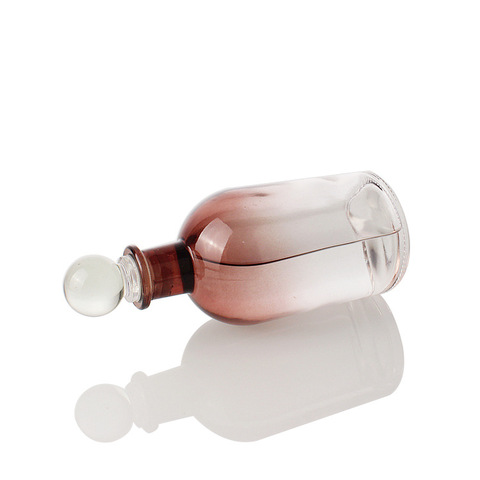 Custom 30ml Reed Diffuser Glass Bottle Rubber Stopper Home Aromatherapy Smokeless Fragrance Volatile Decorative Ornament Bottle