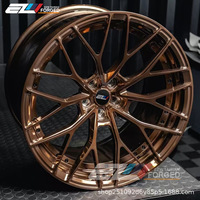 Jantes en bronze forgé EZW concaves pour voitures, 18, 19, 20, 21, 22, 24 pouces, jantes en aluminium personnalisées, 5x114.3/5x120/5x112, jantes en alliage
