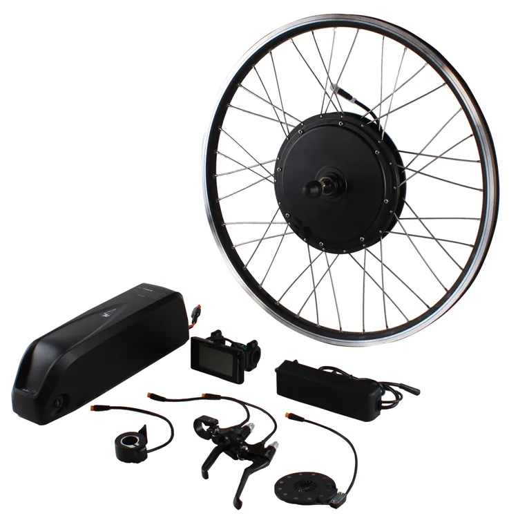 Nuevo diseño de conversión Ebike Kit 250W 350W 500W 750W 1000 vatios frente rueda trasera 2020 nuevas llegadas bicicleta eléctrica Kit de conversión