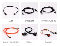 Mini-DIN-Kabel 3P, 4P, 5P, 6P, 7P und 8P MINI-DIN-Kabel Stecker-zu-Buchse-Kabel