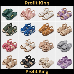 Lot de liquidation de sandales pour enfants, styles variés, chaussures d'été pour enfants, vente en gros, en vrac, déstockage CN GUA - Product Image 6