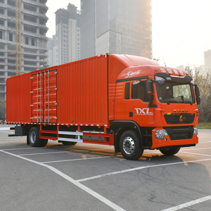 SINOTRUCK HOWO 6-wieler containerbox vrachtwagen voor transport in de Filipijnen - Product Image 1