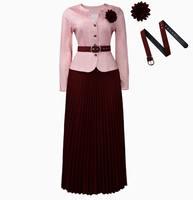Ensemble Manteau et Jupe Élégant et Tendance pour Femme, Nouvelle Collection Automne-Hiver 2026, Style Européen, Idéal pour l'Export