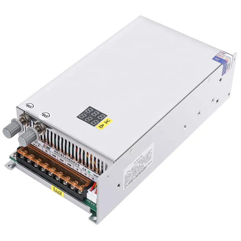 1000 W digitales Display Schalterstromversorgung einstellbares Spannungs- und Strombegrenz 0-24 V 36 V 48 V 60 V, Smps 24 V 40 A, 48 V 20 A