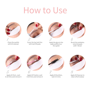 Iconsign Kit Profesional de Lifting y Laminación de Pestañas con Queratina, Rizador de Pestañas, Bálsamo Adhesivo para Permanente de Pestañas - Product Image 4
