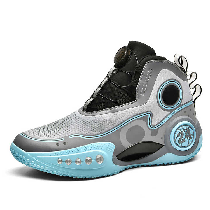 black high top basketball shoes
