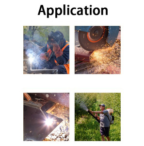 An toàn Mặt nạ lá chắn đầy đủ Tác động kháng Mặt nạ lá chắn cho mài và cắt với Ratchet <span class=keywords><strong>Headgear</strong></span> - Product Image 6