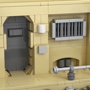 MOC2173 Star Wars Mandalorian Hut House, Modelo de Película, Ladrillos de Construcción Educativos, Juego de Bloques de Construcción de Plástico ABS - Product Image 2