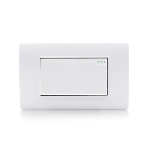 YUHE Touch Wall <b>Switch</b> 1-Way 10A 230V IP24 Minimalist PC Design with LED Indicator Model YHKG-MSKG 100000 Times - Product Image 2