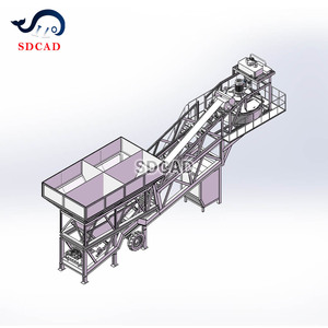 Impianto Mobile di Calcestruzzo YHZS25 1x40HQ Risparmio sui Costi di Spedizione Marittima per Progetti nelle Isole Caraibiche - Product Image 2