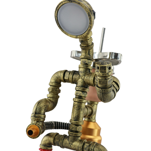 Robô especial para narguilé, novo modelo de mangueira única, conjunto completo de mangueira mecânica pesada, atacado, excelente qualidade, excelente preço, alumínio - Product Image 4