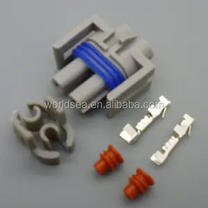 1.5 Mm 2pin AC Kopling Coil Perbaikan Konektor Plug Kit PT209 untuk Buick Brake Plug 12162017
