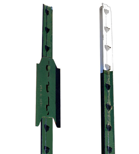 Poste de valla en forma de T de acero con barra en T galvanizada de estilo australiano, edificio exterior de bajo mantenimiento con marco pintado y forma de panel - Product Image 6