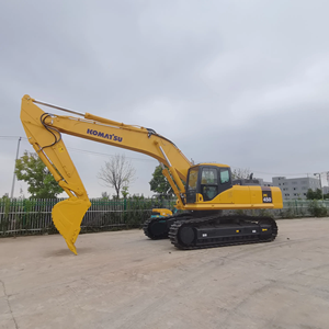 Excavadora de orugas Komatsu de 45 toneladas usada con caja de cambios de motor de cubo de 1,9 m y brazo largo grande de motor - Product Image 3