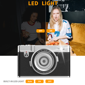 New Retro Máy Ảnh Kỹ Thuật Số Với 4.0 Inch Màn Hình Cảm Ứng 5K Video 80MP Ảnh 16X Zoom Kỹ Thuật Số Cho Chụp - Product Image 6