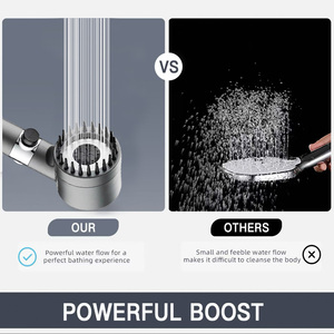 Pomme <span class=keywords><strong>de</strong></span> <span class=keywords><strong>douche</strong></span> filtrante à haute pression - Ningbo Bathroom, 3 modes <span class=keywords><strong>de</strong></span> pulvérisation, interrupteur marche/arrêt, avec coton PP - Product Image 5
