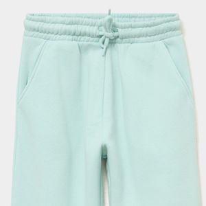 Pantalon de survêtement en molleton pour femme, coupe droite, mi-long, décontracté, avec intérieur douillet en tissu brossé, bas élastiques, respirant toute la journée - Product Image 3