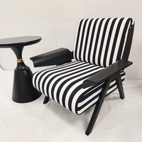 Fauteuil de salon de luxe au design vintage, en velours et bois, pour la maison, le salon, l'hôtel, l'appartement, le café, la salle de séjour, fauteuil de détente
