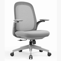 Nouvelle chaise de bureau ergonomique en maille de qualité commerciale, moderne et luxueuse, avec accoudoirs réglables, châssis contrôlé et hauteur de siège réglable