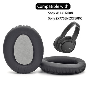 Coussinets d'oreille en cuir protéiné de remplacement pour Sony WH-CH700N, WHCH700N, CH700N – Kit de rénovation New Life avec coussinets en mousse à mémoire de forme - Product Image 5