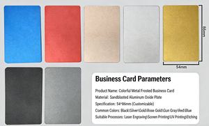 Tarjetas <span class=keywords><strong>de</strong></span> Visita <span class=keywords><strong>de</strong></span> Aluminio Anodizado <span class=keywords><strong>de</strong></span> Alta Calidad <span class=keywords><strong>de</strong></span> 0.8mm <span class=keywords><strong>de</strong></span> Grosor, Personalizadas con Grabado, Tarjeta <span class=keywords><strong>de</strong></span> Identificación <span class=keywords><strong>de</strong></span> Emergencia para Cartera, ICE - Product Image 4