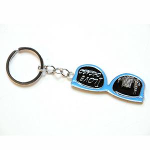 Porte-clés de marque de lunettes intelligentes de souvenirs de Chicago des États-Unis avec logo personnalisé en gros - Product Image 5