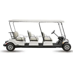 Electric Utility Vehicle Electric Customize Golf Cart With 6 Seats