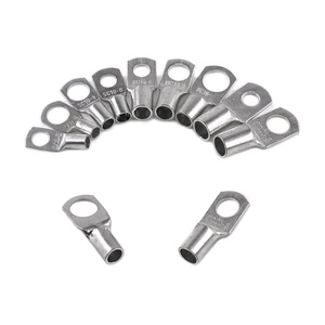 Copper Tube <b>Terminal</b>, Lugs, Splices, Ring <b>Terminal</b>,<b>Battery</b> Cable Lug Connector <b>Terminal</b> SC16-8 16mm2 Hole 8mm Copper Tube Termin - Product Image 1
