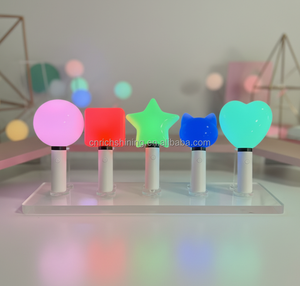 RICHSHINING Porte-clés LED personnalisé avec logo, poignée diamant, mini bâton lumineux 7 couleurs pour anime et dessins animés - Product Image 4