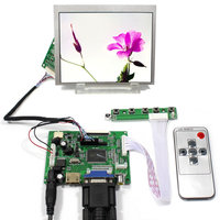 Carte pilote LCD PLC HD VGA 2AV LVDS Tcon 5,6" AT056TN53 V1 640X480 Écran LCD Vente directe usine