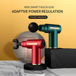 VTT Massage pistole Deep Tissue Geschenke für Freund Freundin-Nacken massage gerät zur Schmerz linderung Tiefes Gewebe mit 4 Köpfen - Product Image 2