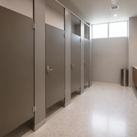 Solutions pour les cabines de toilettes destinées à l'aménagement de toilettes dans les aéroports, centres commerciaux et restaurants