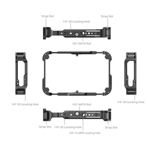 Jaula para Monitor SmallRig <span class=keywords><strong>Ninja</strong></span> TX para <span class=keywords><strong>Atomos</strong></span> <span class=keywords><strong>Ninja</strong></span> TX con Abrazadera para Cable, Riel NATO, Orificios para Correas, Monitoreo Exterior Mejorado 5708 - Product Image 4