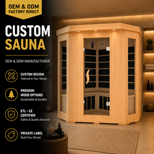 Infrarrojos de Lujo para Esquinas, para Uso Doméstico y Hotelero, con Ensamblaje Modular Panorámico Lateral - Product Image 2
