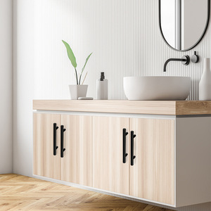 Stainless Steel <b>Cabinet</b> Handles Bar Minimalist Design Antirust Indoor Furniture Hardware - Product Image 1