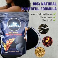 Poudre naturelle de Maca pour l'amélioration des fesses, marque privée OEM ODM, pour femmes adultes, 400g, soutien énergétique